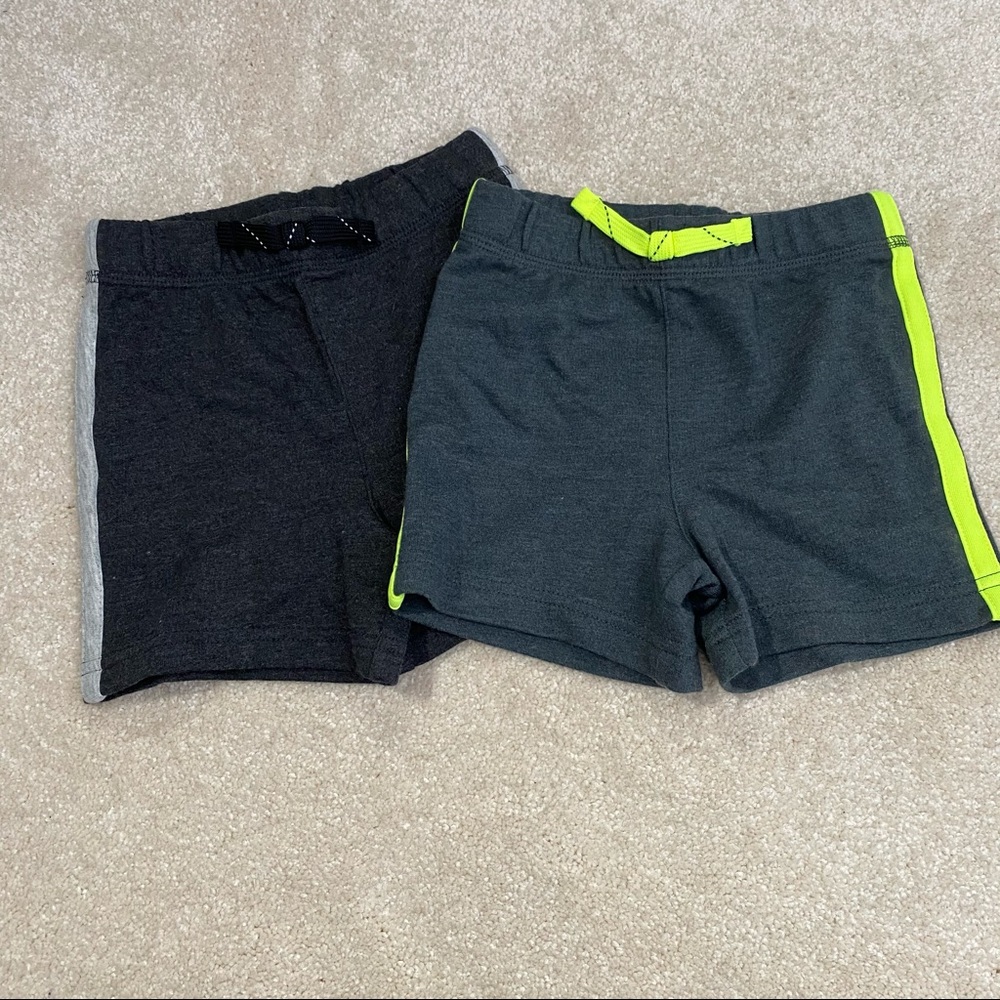 New jumping beans two pair 18 month shorts